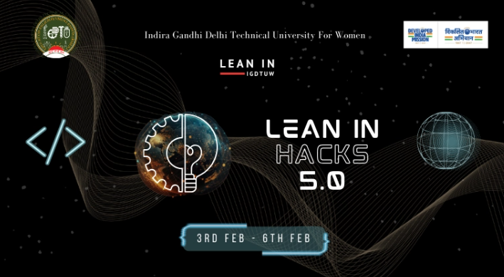 LEAN IN HACKS 5.0 logo